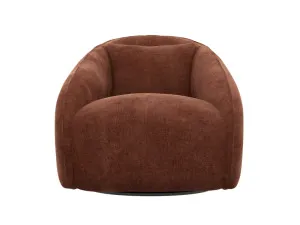 Lanee Muse Rust Swivel Chair by James Lane, a Chairs for sale on Style Sourcebook