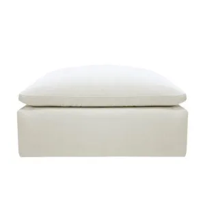 Skye MKII Muse Flax Ottoman by James Lane, a Ottomans for sale on Style Sourcebook