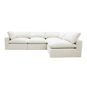 Skye MKII Muse Flax Modular Sofa - 4 Seater by James Lane, a Sofas for sale on Style Sourcebook