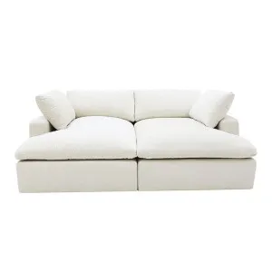 Skye MKII Muse Flax Sofa Bed - 2 Seater by James Lane, a Sofas for sale on Style Sourcebook