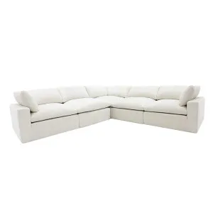 Skye MKII Muse Flax Modular Corner Sofa - 5 Seater by James Lane, a Sofas for sale on Style Sourcebook