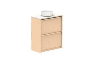 Eli Ensuite 750 All Drawer Centre Bowl Vanity, Floor Mount, Blonde Oak by ADP, a Vanities for sale on Style Sourcebook