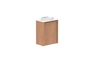 Eli Mini 400 Centre Bowl Vanity, Wall Hung, Tasmanian Oak by ADP, a Vanities for sale on Style Sourcebook