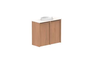 Eli Mini 600 Centre Bowl Vanity, Wall Hung, Tasmanian Oak by ADP, a Vanities for sale on Style Sourcebook