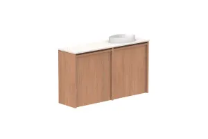 Eli Mini 900 Centre Bowl Vanity, Wall Hung, Tasmanian Oak by ADP, a Vanities for sale on Style Sourcebook