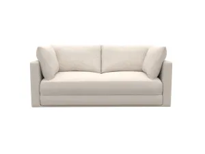 Porter View Cream Sofa Bed - 2 Seater by James Lane, a Sofa Beds for sale on Style Sourcebook