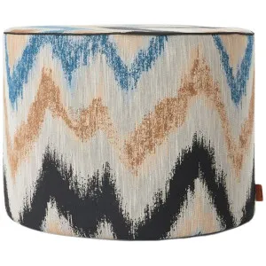Missoni Zigzag Ikat 150R Cylinder Pouf 40x30 8053147554730 by Missoni, a Ottomans for sale on Style Sourcebook