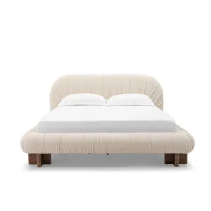 Rem King Bed - [ Scala Chalk ] by ELLISON STUDIOS., a Beds & Bed Frames for sale on Style Sourcebook