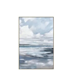 Ocean Haze Wall Art Canvas 120cm x 80cm by Luxe Mirrors, a Prints for sale on Style Sourcebook