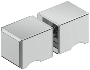 Shower Screen Handle Square Knob by Bella Vista, a Shower Screens & Enclosures for sale on Style Sourcebook