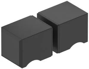 Shower Screen Handle Square Knob by Bella Vista, a Shower Screens & Enclosures for sale on Style Sourcebook