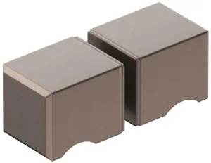 Shower Screen Handle Square Knob by Bella Vista, a Shower Screens & Enclosures for sale on Style Sourcebook