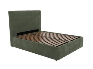 Havana Leo Gas Lift Bed Muse Forest Double by James Lane, a Beds & Bed Frames for sale on Style Sourcebook