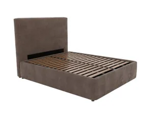 Havana Leo Gas Lift Bed Muse Mink Double by James Lane, a Beds & Bed Frames for sale on Style Sourcebook