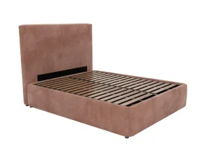 Havana Leo Gas Lift Bed Muse Dusk Queen by James Lane, a Beds & Bed Frames for sale on Style Sourcebook