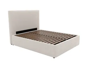 Havana Leo Gas Lift Bed Toorak Pearl Queen by James Lane, a Beds & Bed Frames for sale on Style Sourcebook