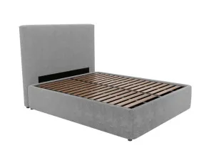 Havana Leo Gas Lift Bed California Slate King by James Lane, a Beds & Bed Frames for sale on Style Sourcebook