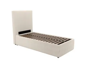 Havana Leo Gas Lift Bed View Cream King Single by James Lane, a Beds & Bed Frames for sale on Style Sourcebook
