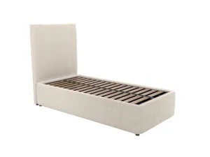 Valor Leo Gas Lift Bed View Cream King Single by James Lane, a Beds & Bed Frames for sale on Style Sourcebook
