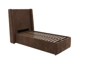 Wing Leo Gas Lift Bed Muse Chocolate Single by James Lane, a Beds & Bed Frames for sale on Style Sourcebook