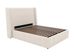 Wing Leo Gas Lift Bed Tribute Ice Double by James Lane, a Beds & Bed Frames for sale on Style Sourcebook