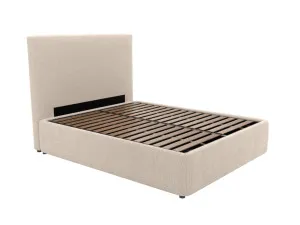 Havana Leo Gas Lift Bed Avon Taupe by James Lane, a Beds & Bed Frames for sale on Style Sourcebook