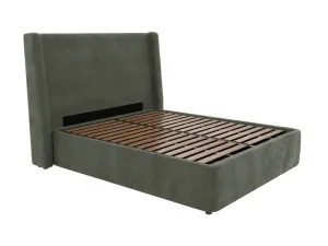 Wing Leo Gas Lift Bed Tribute Dark Jade by James Lane, a Beds & Bed Frames for sale on Style Sourcebook