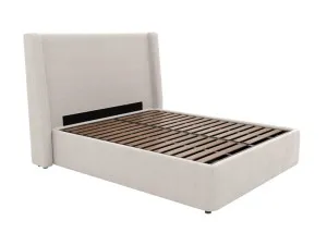 Wing Leo Gas Lift Bed Toorak Pearl by James Lane, a Beds & Bed Frames for sale on Style Sourcebook
