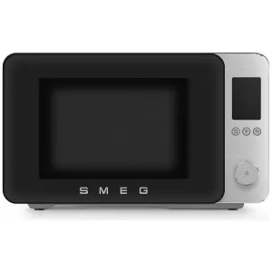 Smeg 27 L Combi Microwave Oven Matte Black MOC02BLMAU by Smeg, a Microwave Ovens for sale on Style Sourcebook