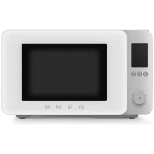 Smeg 27 L Combi Microwave Oven Matte White MOC02WHMAU by Smeg, a Microwave Ovens for sale on Style Sourcebook