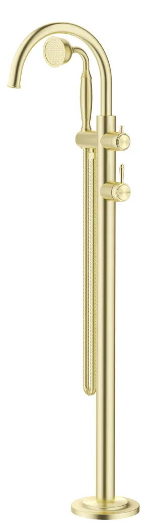 Mica Heritage Freestanding Bath Mixer with Hand Shower - TRIM KIT ONLY by Bella Vista, a Bathroom Taps & Mixers for sale on Style Sourcebook
