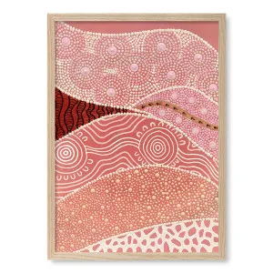 Following the Old Ways Part 1 Red Earth Wall Art Print by Lee Hampton by Profile Australia, a Prints for sale on Style Sourcebook