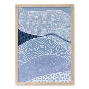 Following the Old Ways Part 1 Blue Water Wall Art Print by Lee Hampton by Profile Australia, a Prints for sale on Style Sourcebook