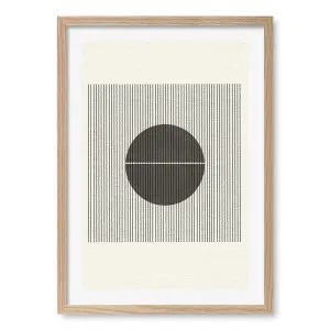 Line and Circle Harmony Wall Art Print by Ewa Sho by Profile Australia, a Prints for sale on Style Sourcebook
