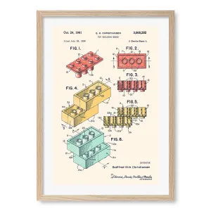 Historic Building Brick Patent Wall Art Print by Profile Australia, a Prints for sale on Style Sourcebook