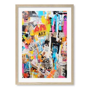Urban Chaos Collage Wall Art Print by Treechild by Profile Australia, a Prints for sale on Style Sourcebook