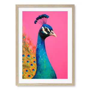 Peacocks Vibrance Wall Art Print by Treechild by Profile Australia, a Prints for sale on Style Sourcebook