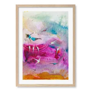 Colourful Dream Flight Wall Art Print by Adam Bogusz by Profile Australia, a Prints for sale on Style Sourcebook