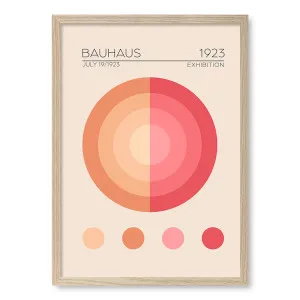 Bauhaus Circles 1 Wall Art Print by Emel Tunaboylu by Profile Australia, a Prints for sale on Style Sourcebook