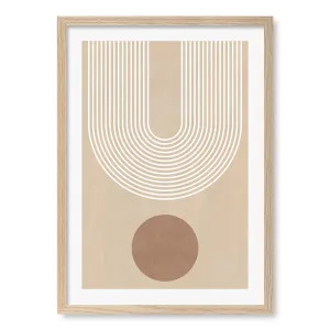 Minimalist Arch Form Wall Art Print by Elena Ristova by Profile Australia, a Prints for sale on Style Sourcebook