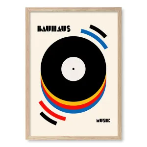 Abstract Music Vinyl Wall Art Print by Retrodrome by Profile Australia, a Prints for sale on Style Sourcebook