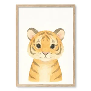 Animal Friends Tiger Childrens Wall Art Print by Profile Australia, a Prints for sale on Style Sourcebook