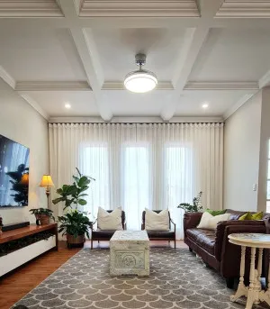 Sheer Essentials Broadbeach Hessian by DrapeCo, a Curtains for sale on Style Sourcebook