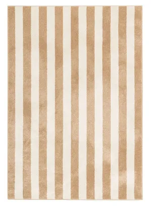 Almeron Beige Striped Rug by Miss Amara, a Contemporary Rugs for sale on Style Sourcebook