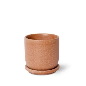 Allegra Pot w. Saucer Terracotta - 12cm by Elme Living, a Plant Holders for sale on Style Sourcebook
