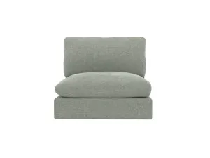 Ludlow Avon Sage Armless Sofa Chair Module by James Lane, a Sofas for sale on Style Sourcebook