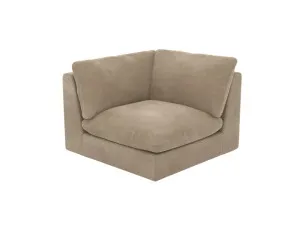Ludlow Muse Soft Brown Corner Sofa Chair Module by James Lane, a Sofas for sale on Style Sourcebook