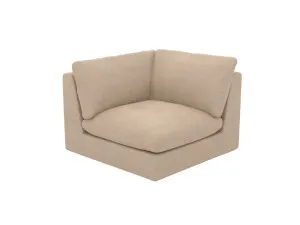 Ludlow Muse Driftwood Corner Sofa Chair Module by James Lane, a Sofas for sale on Style Sourcebook