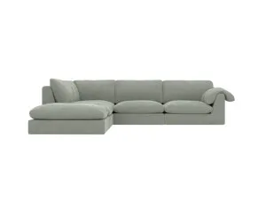 Ludlow Avon Sage Sofa - 5 Seater LAF Terminal by James Lane, a Sofas for sale on Style Sourcebook