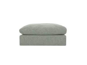 Ludlow Avon Sage Ottoman by James Lane, a Ottomans for sale on Style Sourcebook